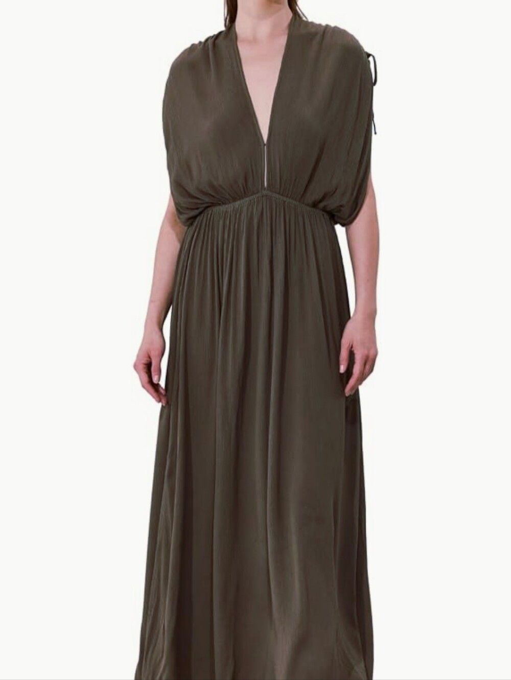 GOTTEX SOLERA Crepe Beach Dress Covrr Up Maxi L/XL